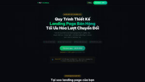 Landing Page bán Ebook