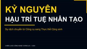 Mẫu Slide thuyết trình 1: Kỷ nguyên hậu trí tuệ nhân tạo